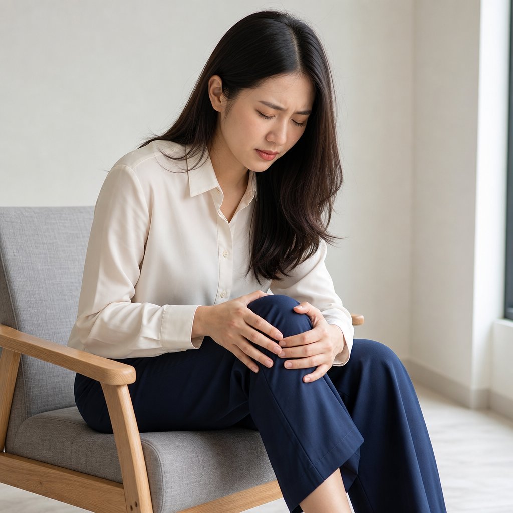老寒腿／退化膝相關示意