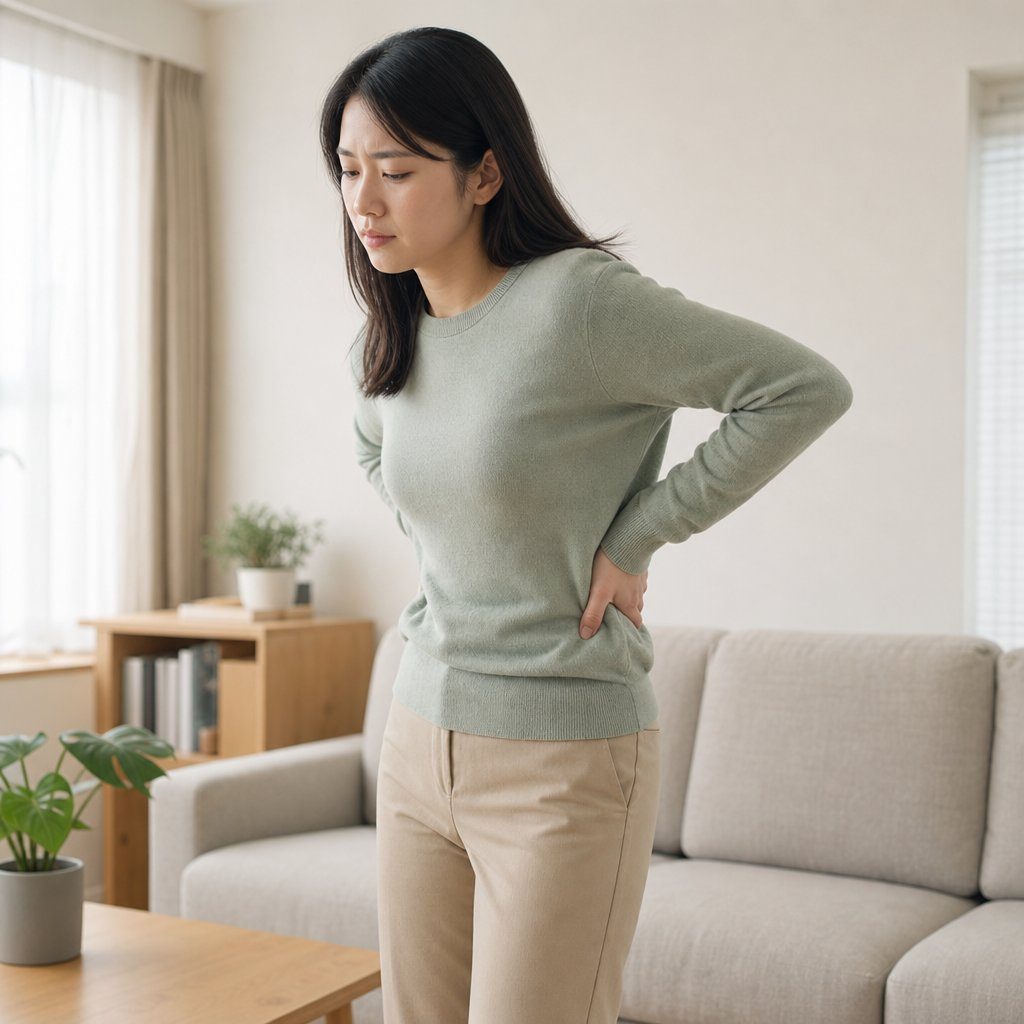 行路腳麻乏力相關示意